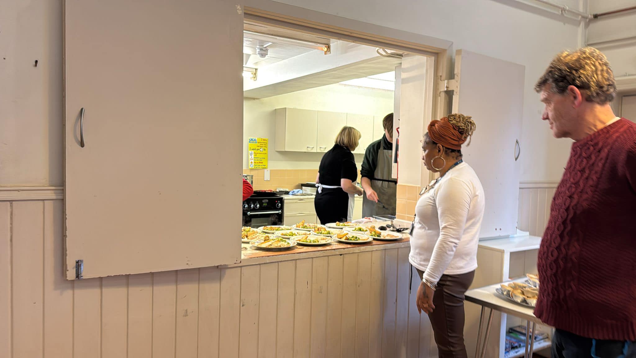 Warm welcome at the hub